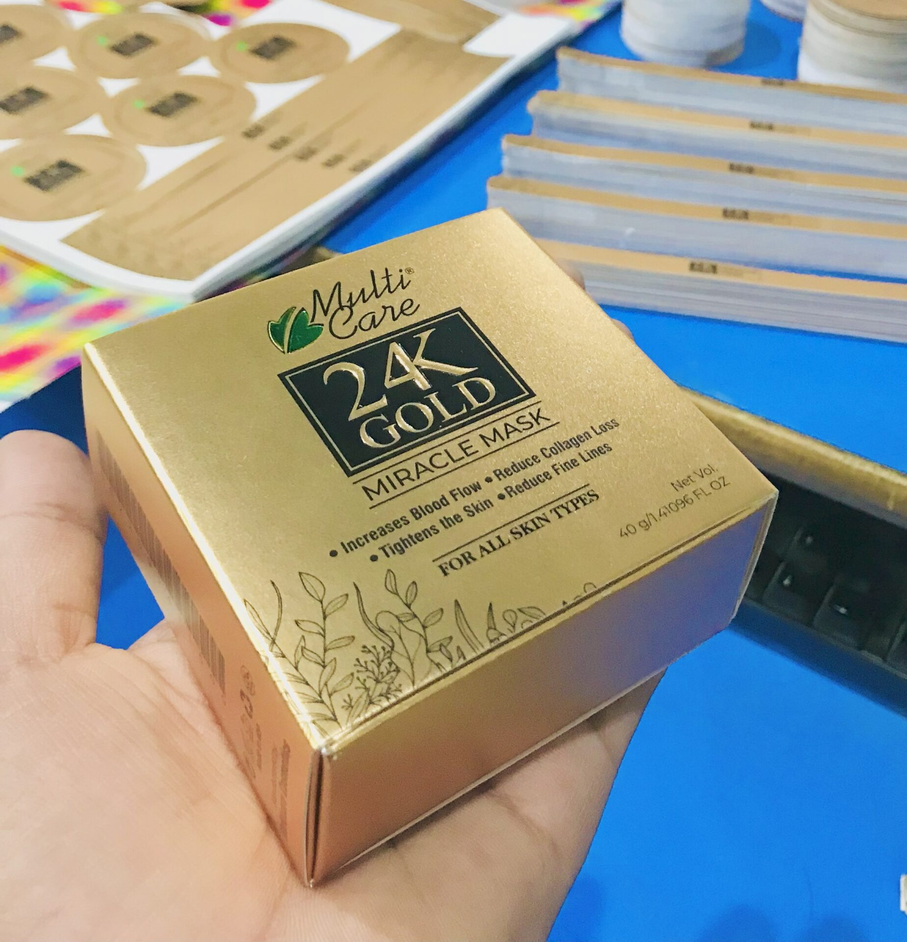 Cream Box Printing Packaging | Packing for Jar